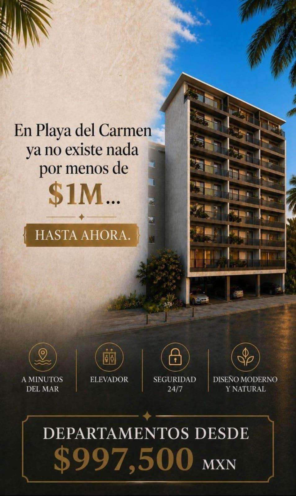 PREVENTA DE DEPARTAMENTOS A UN PRECIO UNICO