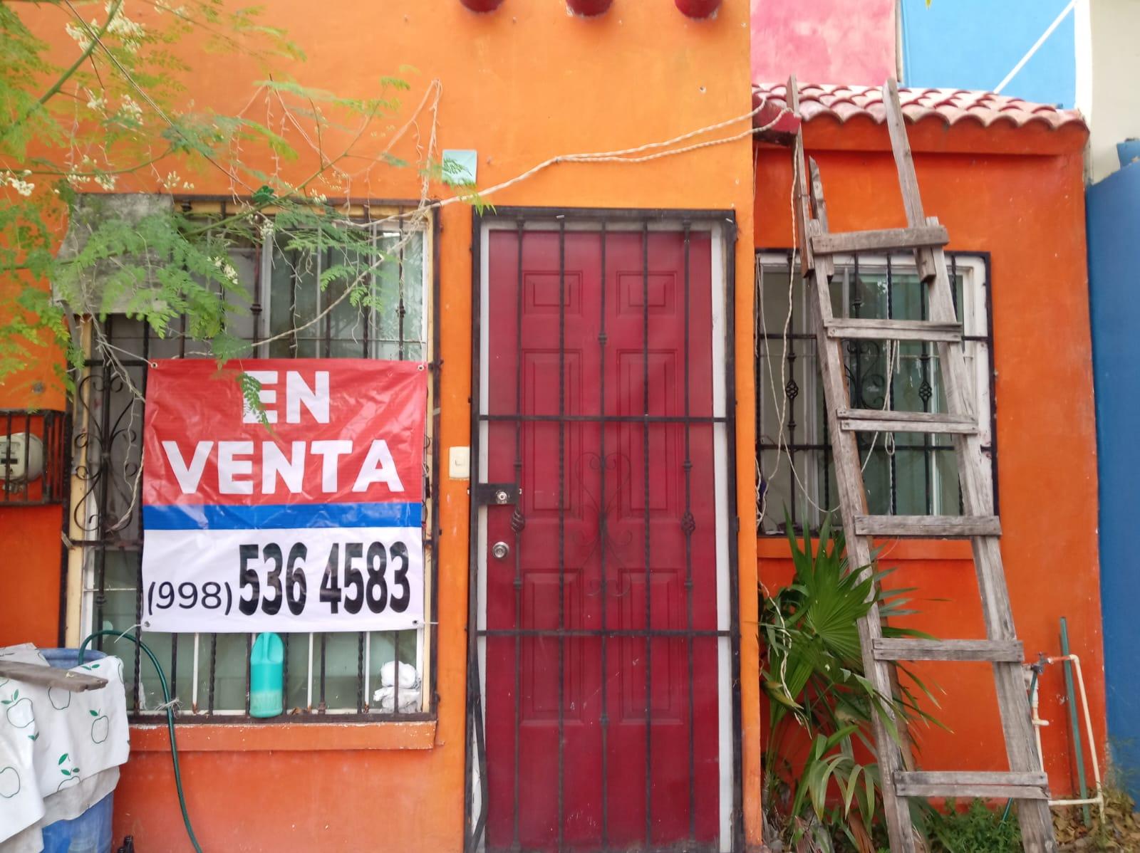 Casa de 1 planta 2 recámaras en Cancún