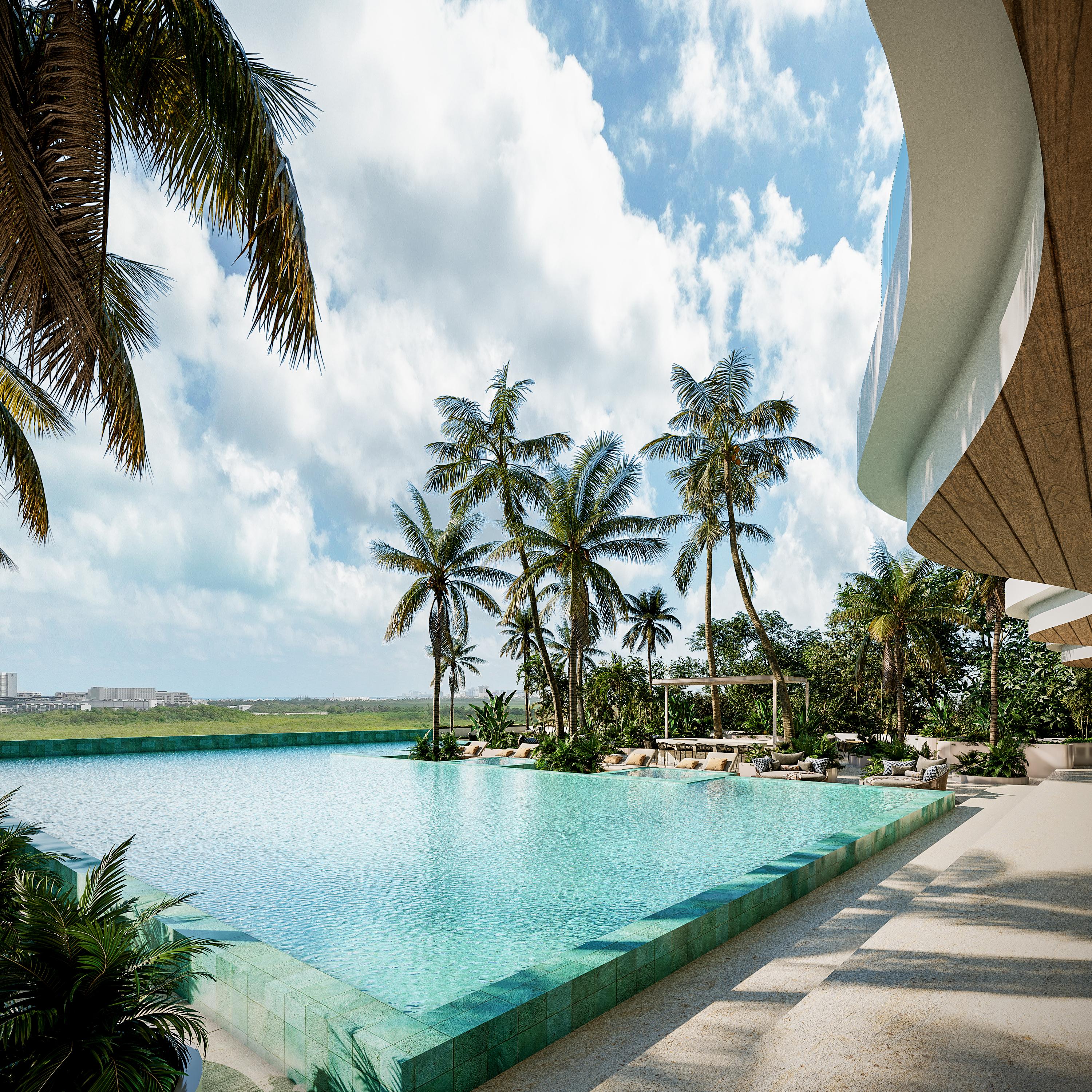 Departamento en Puerto Cancún
