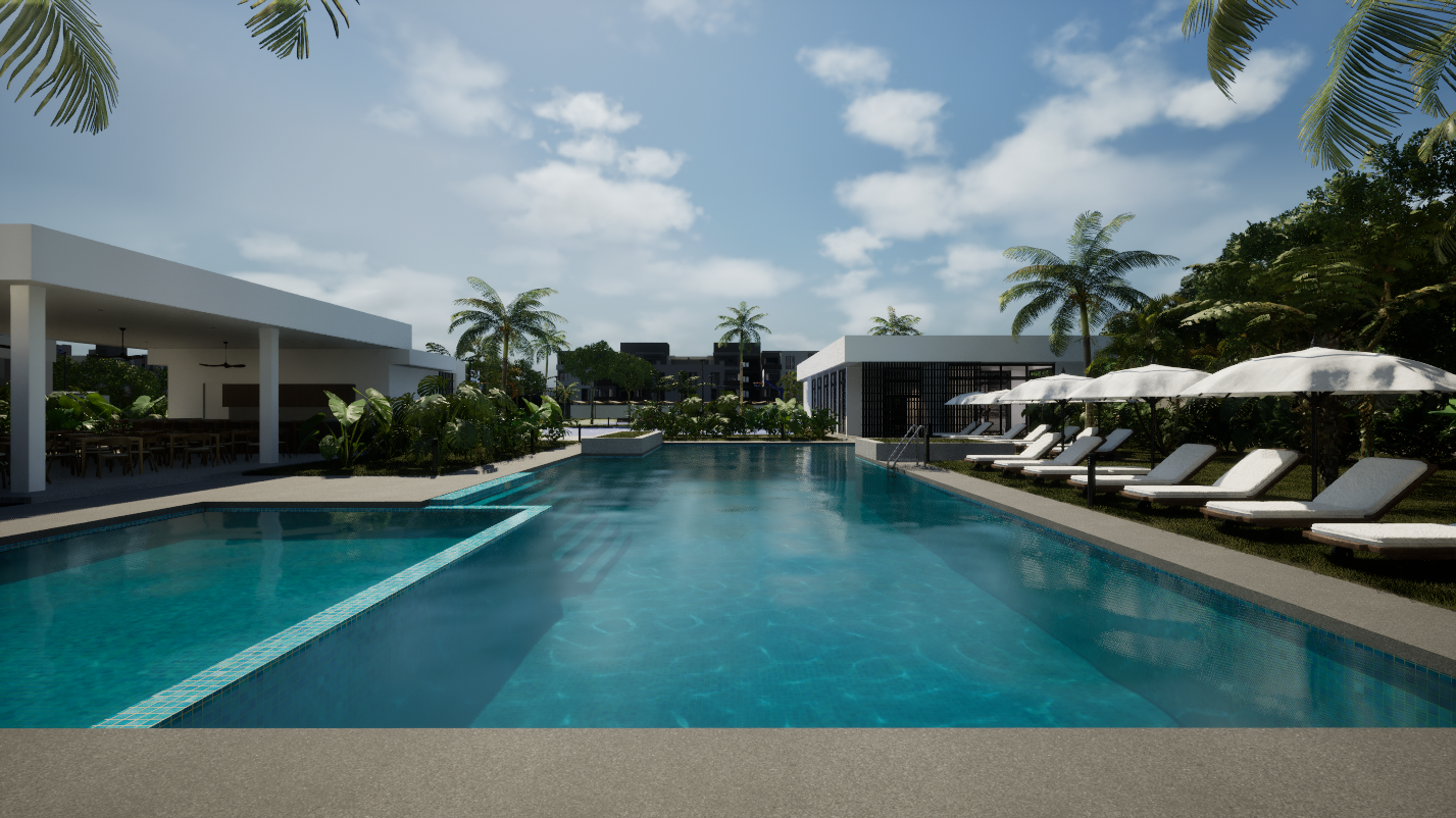 Departamento Nuevo en Playa del Carmen!