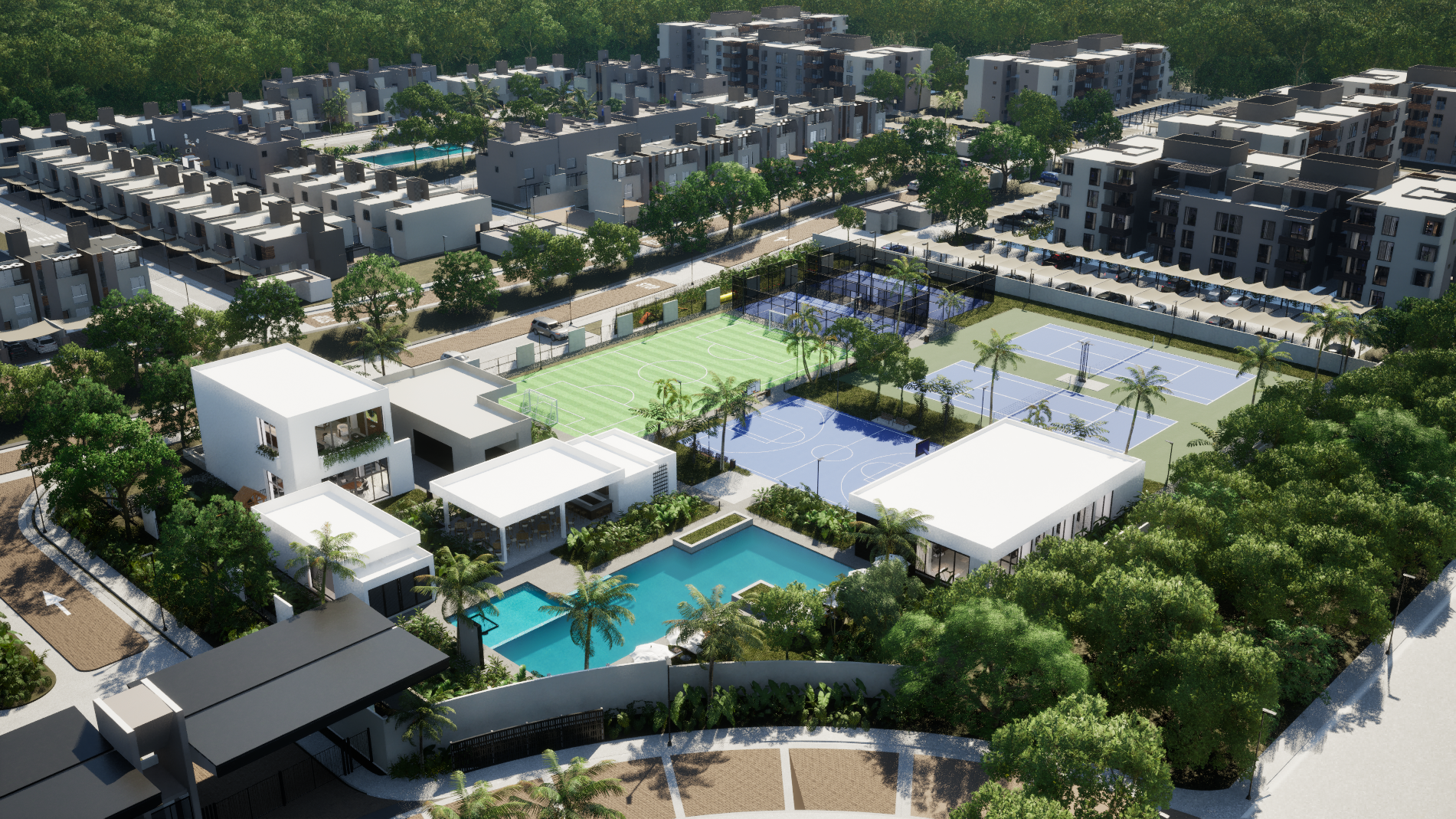 Departamento Nuevo en Playa del Carmen!