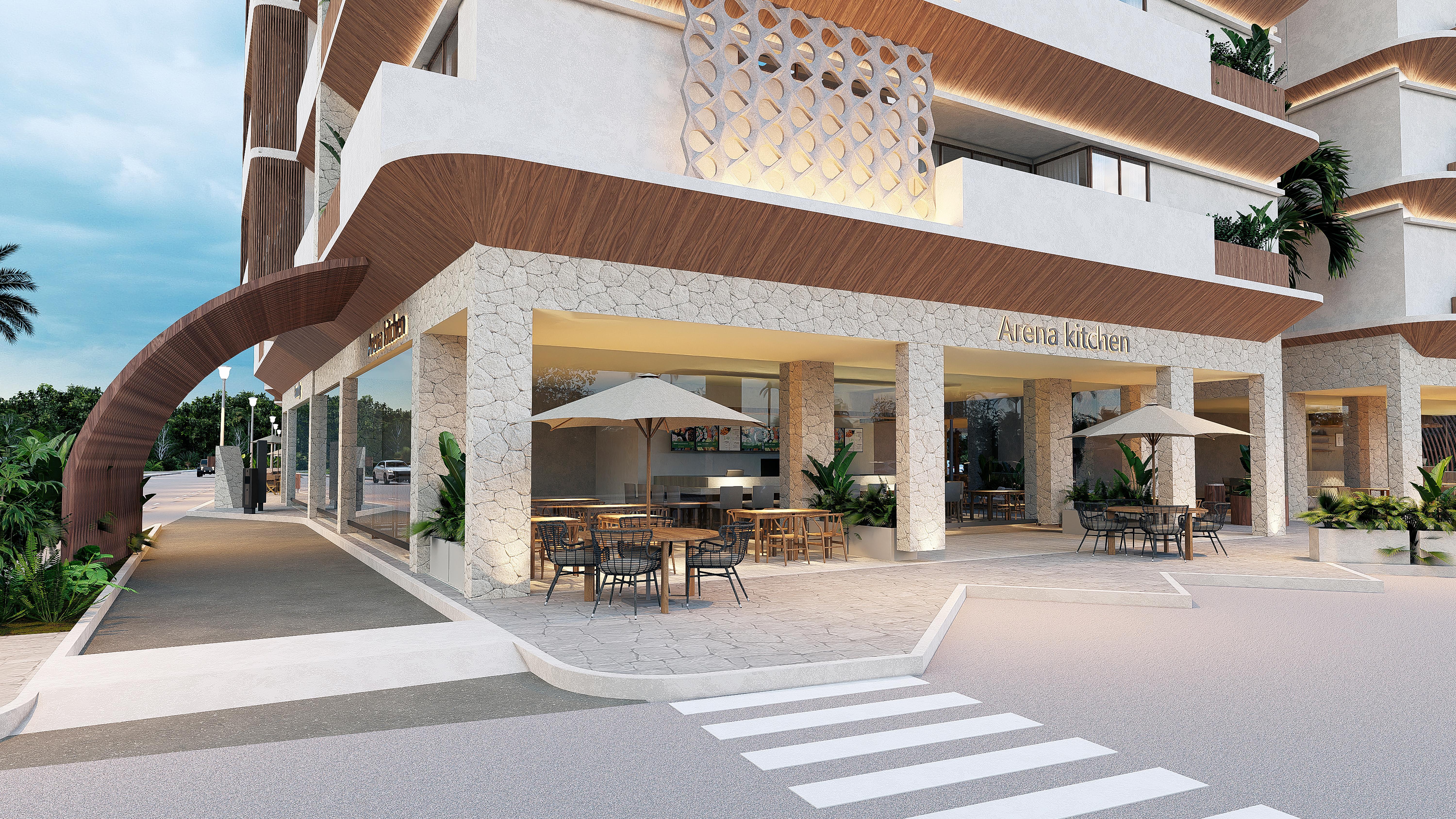 Preventa de Departamentos con Plaza Comercial en Puerto Morelos