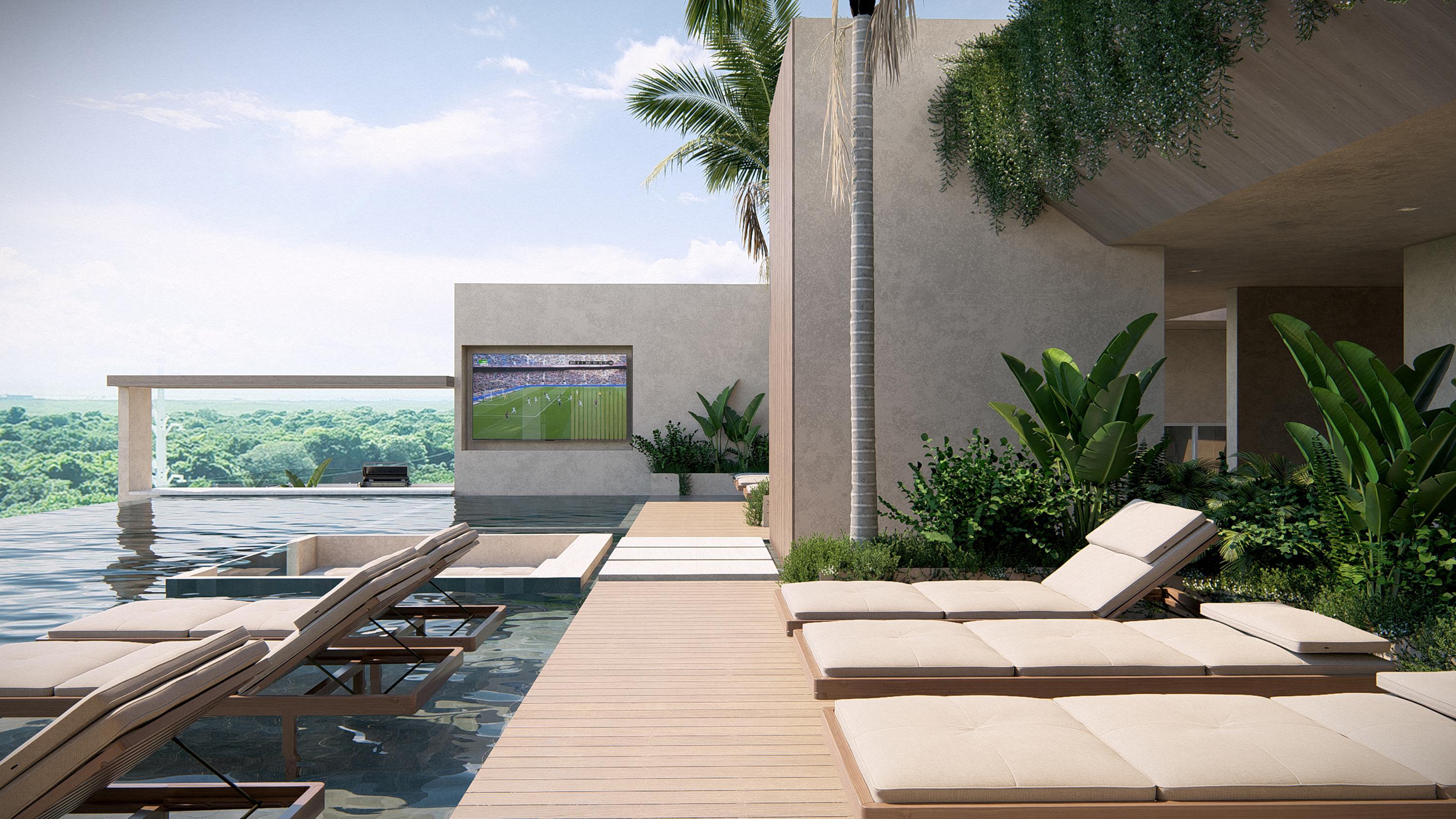 Preventa de Departamentos con Plaza Comercial en Puerto Morelos